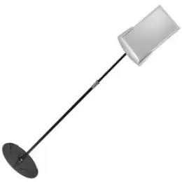 Sichttafel-Bodenständer Durable 5589-57 558957 Sherpa Infobase Telescope dunkelgrau