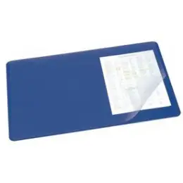 Schreibunterlage Durable 7202-07 720207 dunkelblau 40x53cm mit Vollsichtplatte