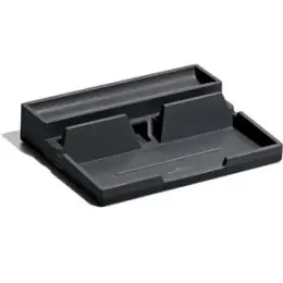 Ablageschale Durable 7613-58 761358 Varicolor Desk Organizer 2Fächer dunkelgrau Tablethalterung