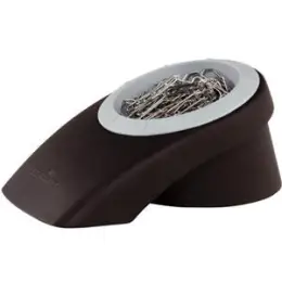 Briefklammernspender Durable 7713-01 771301 Vegas schwarz 144x92x63mm inklusive 100 Briefklammern