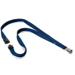 Textilband Durable 8127-28 812728 Soft Colour nachtblau Sicherheitsverschluss Premium, Pack 10 Stk