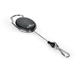 Namensschild-Halter Durable 8327-01 832701 Jojo Style schwarz 80cm mit Federhaken