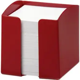 Zettelkasten Durable 1701682080 Trend rot 800 Blatt leichte Entnahme 93x93mm, Pack 6 Stk