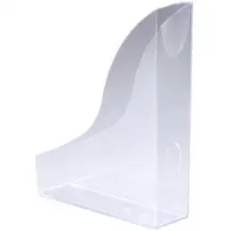 Stehsammler Durable 1701711400 Basic A4 transparent mit Griffloch, Pack 6 Stk