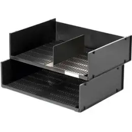 Briefablageschale Durable 1700786058 Optimo A3 quer dunkelgrau, Pack 4 Stk