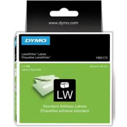 Adressetiketten Dymo 1983173 89 x 28 mm weiß selbstklebend, Rolle 130 Stk