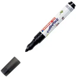 Fasermaler Edding 14 Funtastics 4-14001 3mm, Rundspitze, auswaschbar, schwarz, Pack 10 Stk