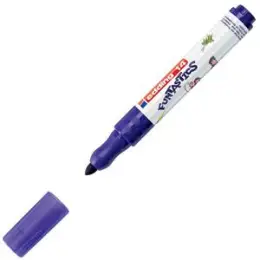 Fasermaler Edding 14 Funtastics 4-14008 3mm, Rundspitze, auswaschbar, violett, Pack 10 Stk