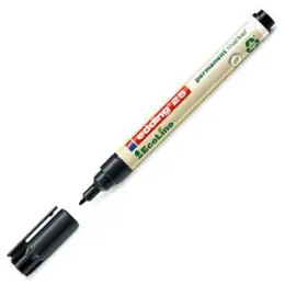 Permanentmarker Edding 25 EcoLine 4-25001 1mm, Rundspitze, schwarz