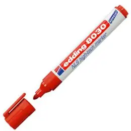 Spezialmarker Edding 8030 4-8030002 1,5-3mm, Rundspitze, rot, Pack 10 Stk