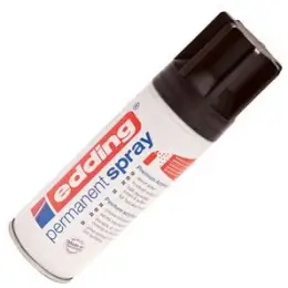 Acrylspray Edding 5200 4-5200901 tiefschwarz RAL9005 seidenmatt permanent, Dose 200ml