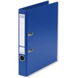 Ordner Elba 100202094 10464BL smart Pro+ A4, 50mm, Pappe/PP-Folie, Wechselfenster, blau, Pack 10 Stk