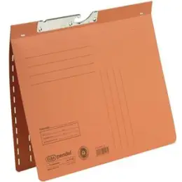 Pendelhefter Elba 100560104 90461OG 320g orange kaufmännische Heftung, Pack 50 Stk