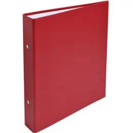 Ringbuch Exacompta 51075E A5, 2 Ringe Ø 30 mm, Pappe/PP-Folie, O-Ring-Mechanik, rot