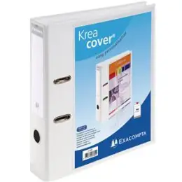 Ordner Exacompta 53789E weiß A4 70mm PVC