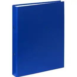 Ringbuch Exacompta 54372E A4, 2 Ringe Ø 30 mm, Karton/PP-Folie, O-Ring-Mechanik, blau