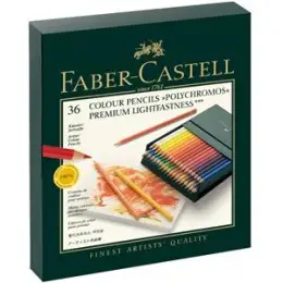 Künstlerfarbstift Faber-Castell 110038 Polychromos 36er Atelierbox