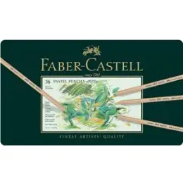 Farbstift Faber-Castell 112136 Pitt Pastel 36er-Metalletui