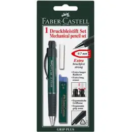 Druckbleistift-Set Faber-Castell 130997 Grip Plus 0,7mm B, Pack 10 Stk