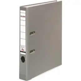 Ordner Falken 09984113 S50 PP-Color A4, 50mm, Pappe/PP-Folie, Wechselfenster, grau