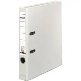Ordner Falken 09984121 S50 PP-Color A4, 50mm, Pappe/PP-Folie, Wechselfenster, weiß