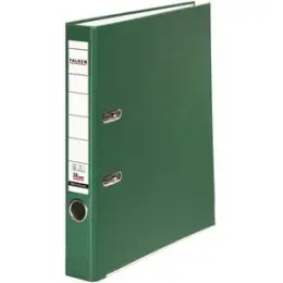 Ordner Falken 09984147 S50 PP-Color A4, 50mm, Pappe/PP-Folie, Wechselfenster, grün