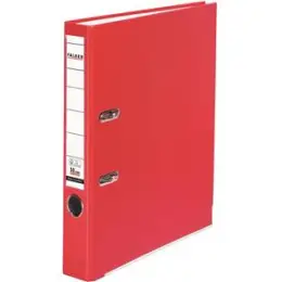 Ordner Falken 09984162 S50 PP-Color A4, 50mm, Pappe/PP-Folie, Wechselfenster, rot