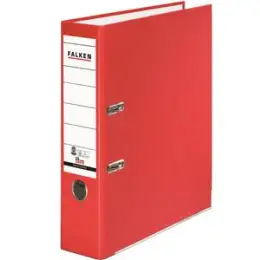 Ordner Falken 11285632 S80 Recycolor A4, 80mm, Pappe/Kraftpapier, rot