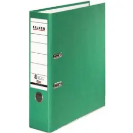 Ordner Falken 11285723 S80 Recycolor A4, 80mm, Pappe/Kraftpapier, grün