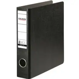 Ordner Falken 11285889 A5-hoch, 50mm, Hartpappe, schwarz