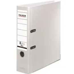 Ordner Falken 11285897 S80 Recycolor A4, 80mm, Pappe/Kraftpapier, weiß