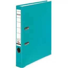 Ordner Falken 11286770 S50 PP-Color A4, 50mm, Pappe/PP-Folie, Wechselfenster, türkis