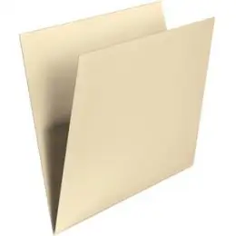 Einstellmappe Falken 80004369 180g mit Schreibrand chamois, Pack 100 Stk