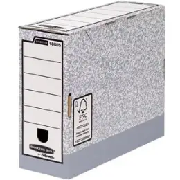 Archivschachtel Fellowes 1080501 Bankers Box A4 100mm grau/weiß
