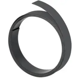 Magnetband Franken M80310 M803 10 15mmx100cm schwarz zum Selbstzuschnitt beschriftbar
