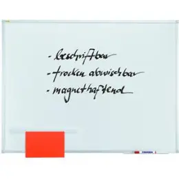 Whiteboard Franken SC3105 X-tra! Line 120x180cm lackiert magnetisch, Alu-Rahmen
