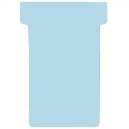 T-Karten Franken TK218 hellblau 84x48mm Größe 2, Pack 100 Stk