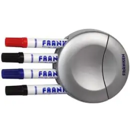 Tafelschreiberhalter und Wischer Franken Z1928 magnetisch für 4 Tafelschreiber