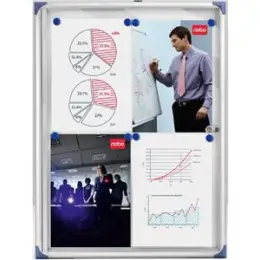 Schaukasten Nobo 1900846 extraflach für Innen abschließbar