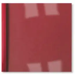 Bindemappen GBC IB386510 3,0mm/A4 rot Leinen ibiCover für 30 Blatt, Pack 100 Stk