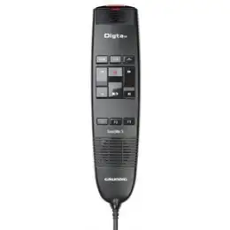 Diktiermikrofon Grundig PDD8200 Digta Sonic Mic 3 Classic DigtaSoft One incl. Lizenz für 1 User