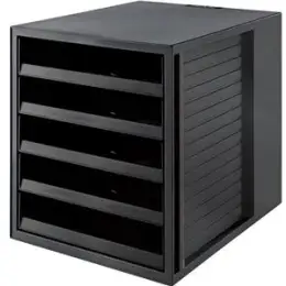 Schubladenbox HAN 14018-13 Schrank-Set Karma schwarz/schwarz 5-offene Schubladen