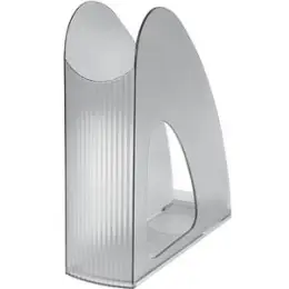Stehsammler HAN 1611-69 Twin grau-transluzent A4 Kunststoff