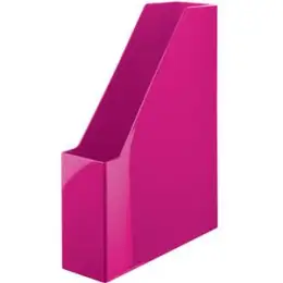 Stehsammler HAN 16501-96 i-Line pink New Colours Kunststoff 76mm A4 hochglänzend, Pack 2 Stk