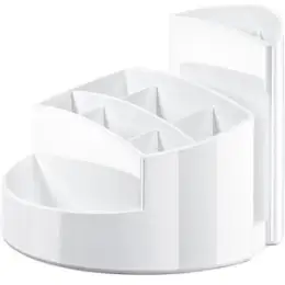 Köcher HAN 17460-12 Rondo weiß Kunststoff rund mit 9 Fächern