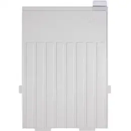 Stützplatte HAN 9024-1-11 A4 hoch lichtgrau Kunststoff, Pack 5 Stk