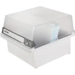 Karteibox HAN 965-S-631 A5-quer grau-transluzent für 800 Karten