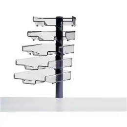 Schwenkflügler Hansa 5035004 41-5035.004 schwarz mit 5 Schalen