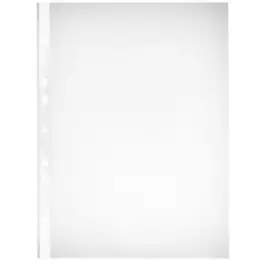 Prospekthüllen Herlitz 05850508 A4 90my PP glasklar Premium, Pack 50 Stk