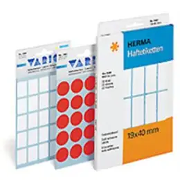 Markierungspunkte Herma 1886 Vario Ø 19mm pink, Pack 10 x 100 Stk/5 Blatt